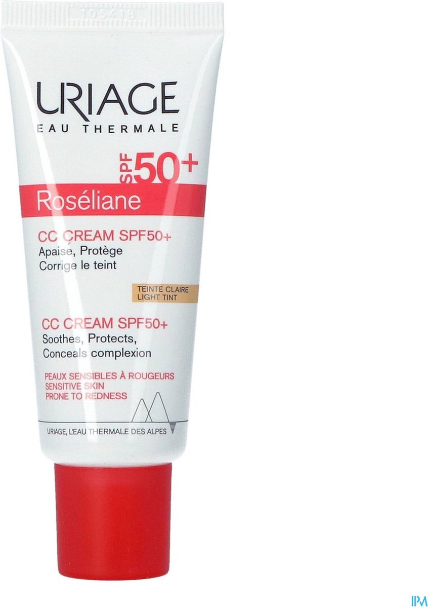 Uriage Roseliane hydr & besch creme teint SPF50 (40 ml)