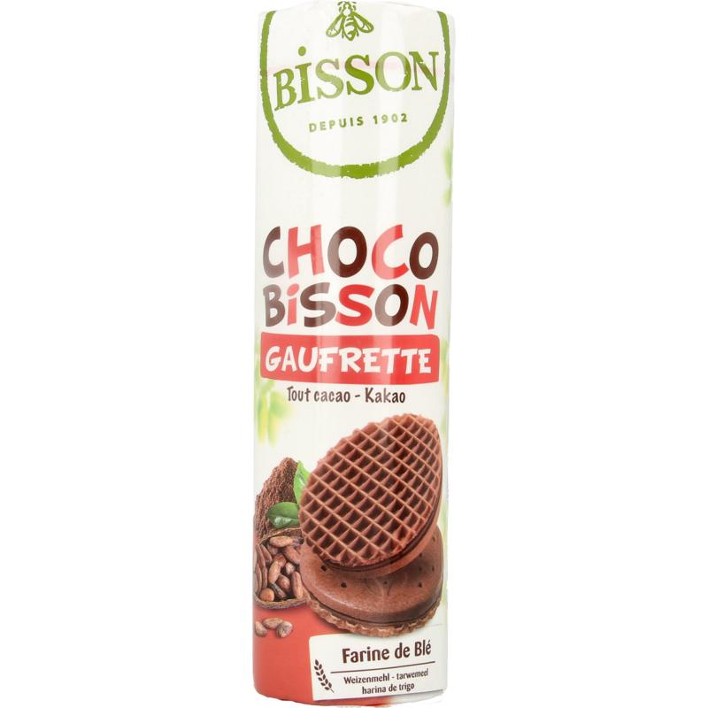 Bisson Chocolade Wafels Bio (240 gr)