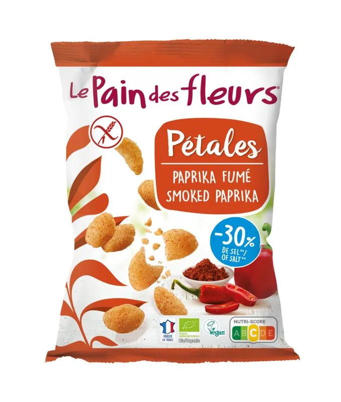 Pain Des Fleur Chips Paprika Glutenvrij Bio (75 gr)
