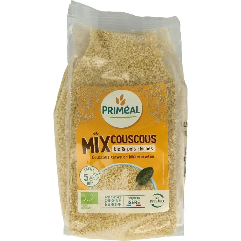Priméal Couscous tarwe kikkererwten bi o (400 gr)