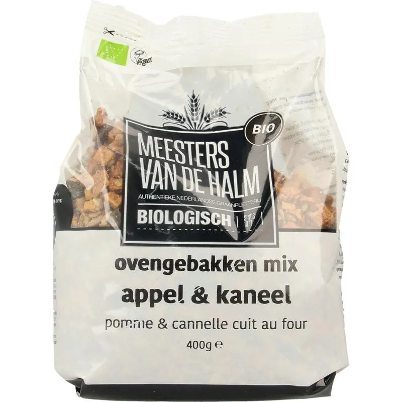 De Halm Ovengebakken Mix Appel En Kane El Bio (400 gr)