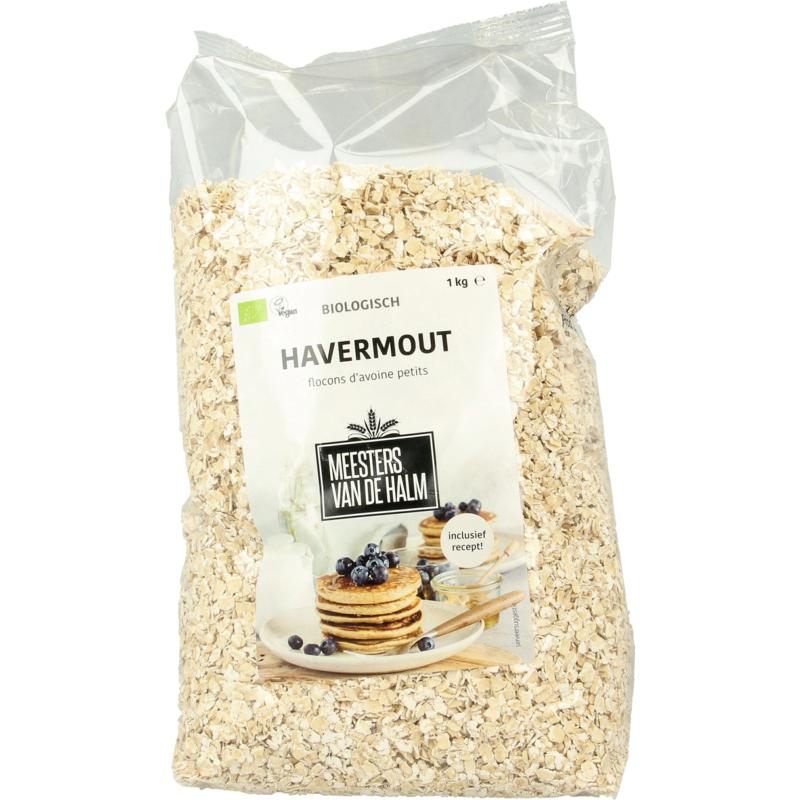 De Halm Havermout Bio (1000 gr)