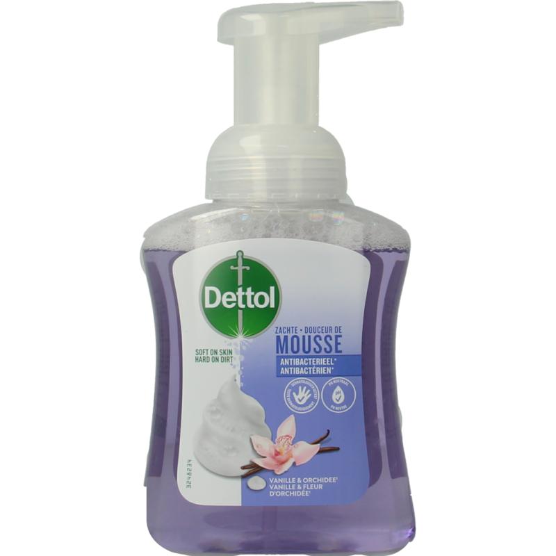 Dettol Mousse vanilla & orchid (250 ml)