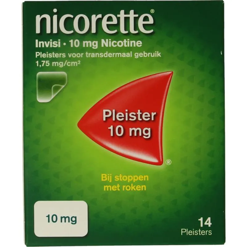 Nicorette Pleister 10mg (14 stuks)