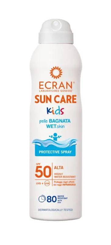 Ecran Sun care kids wet skin spray S PF50 (250 ml)
