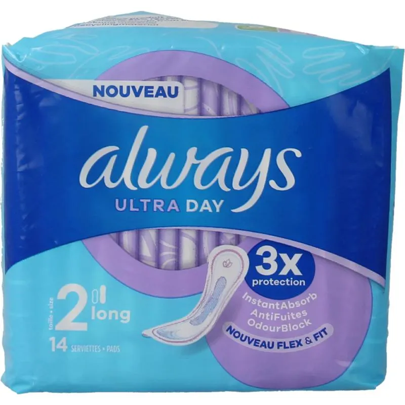 Always Maandverband ultra day long (14 stuks)