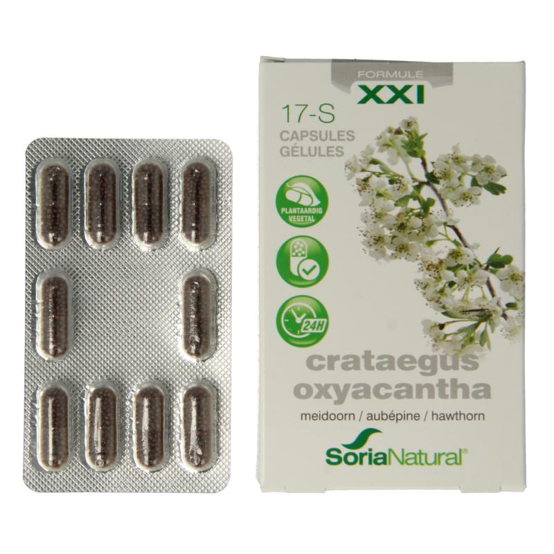 Soria Natural Crateagus oxyacantha 17-S (30 capsules)