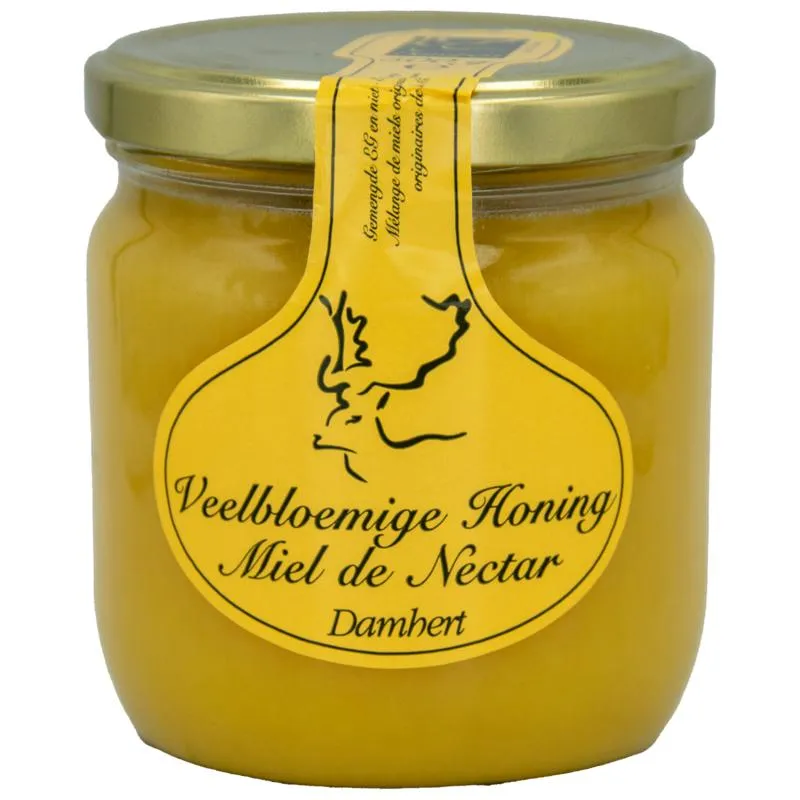 Damhert Veelbloemige honing (500 gr)