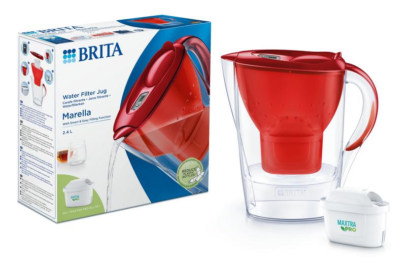 Brita Waterfilterkan Marella cool re d (1 stuk)