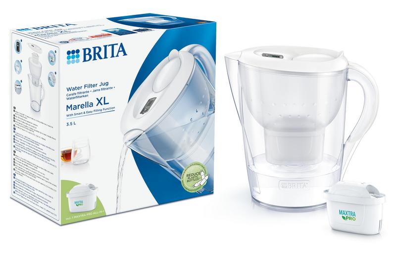 Brita Waterfilterkan Marella XL whit e (1 stuk)