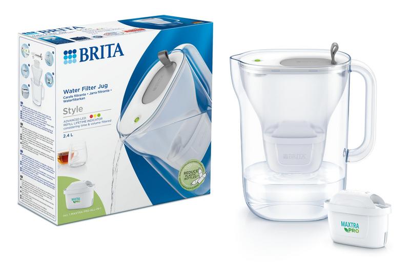 Brita Waterfilterkan Style coolgrey (1 stuk)