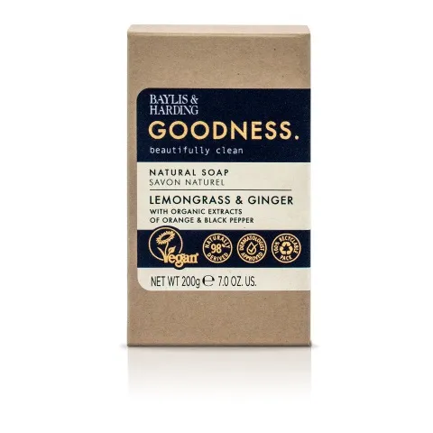 Baylis & Harding Soap goodness lemongrass & gin ger (200 gr)