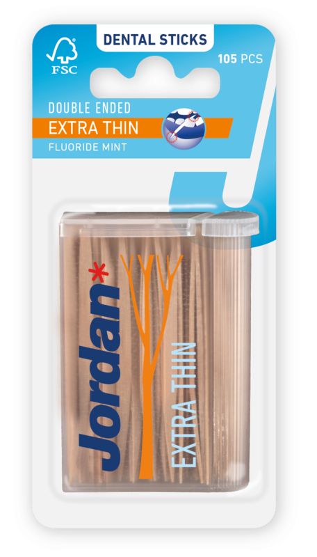 Jordan Tandenstoker extra dun (105 stuks)