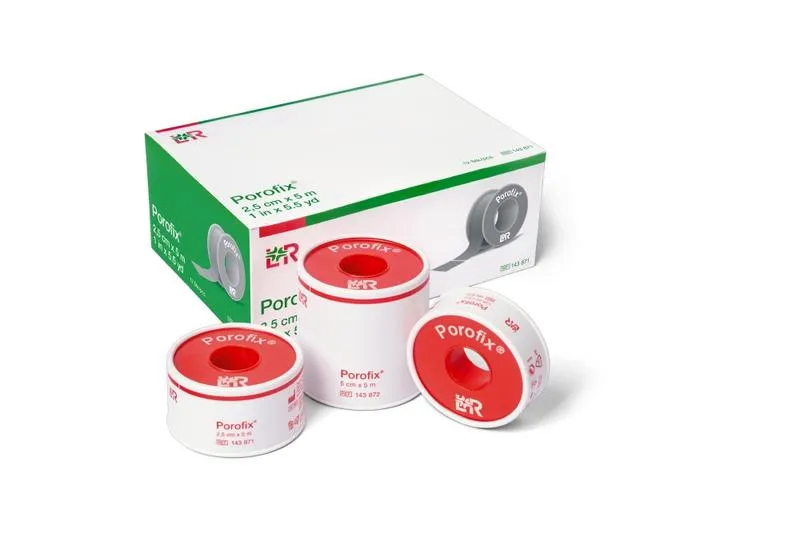 Porofix Hectpleister 5m x 1.25 cm latex vrij (1 stuk)