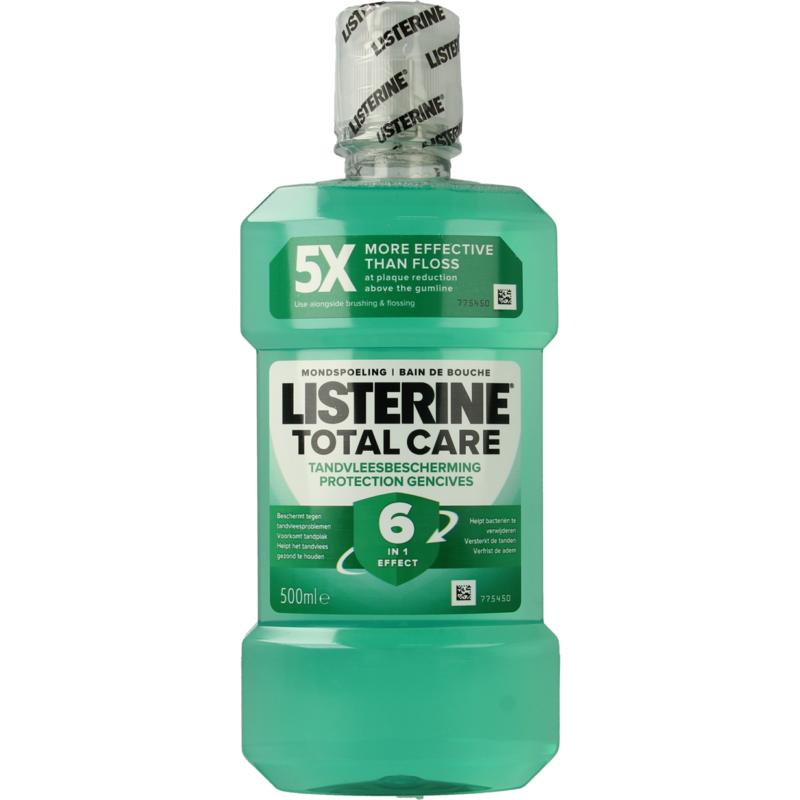 Listerine Mondwater total care tandvlees bescherming (500 ml)