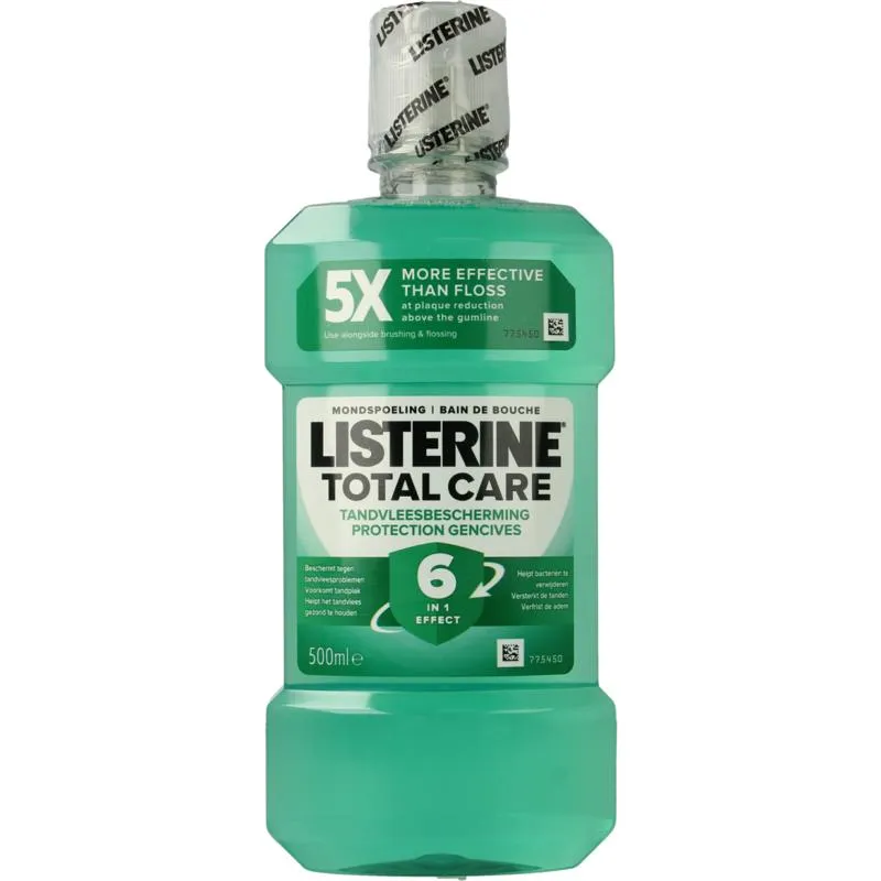 Listerine Mondwater total care tandvlees bescherming (500 ml)