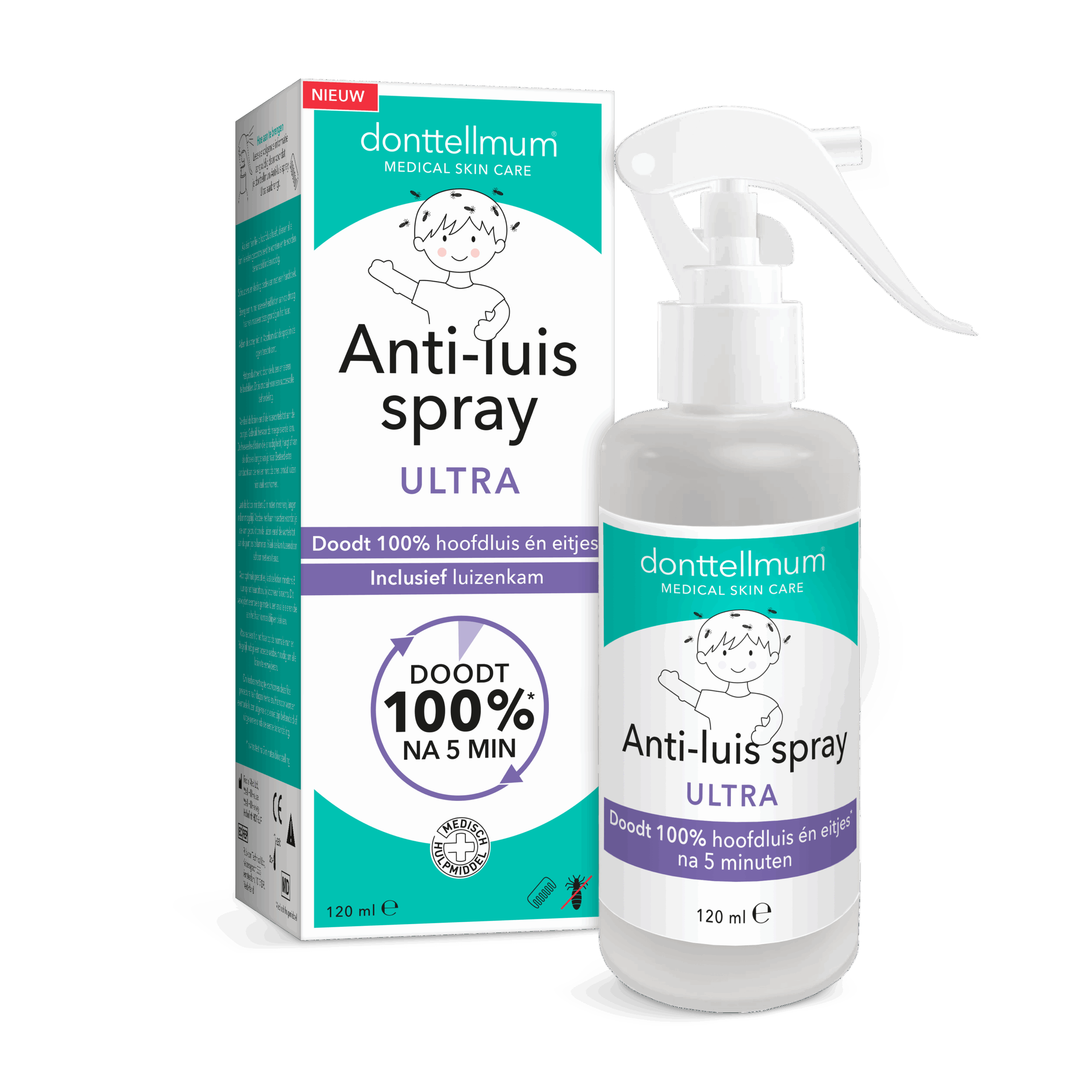 Donttellmum Anti Luis Spray Ultra (120 ml)