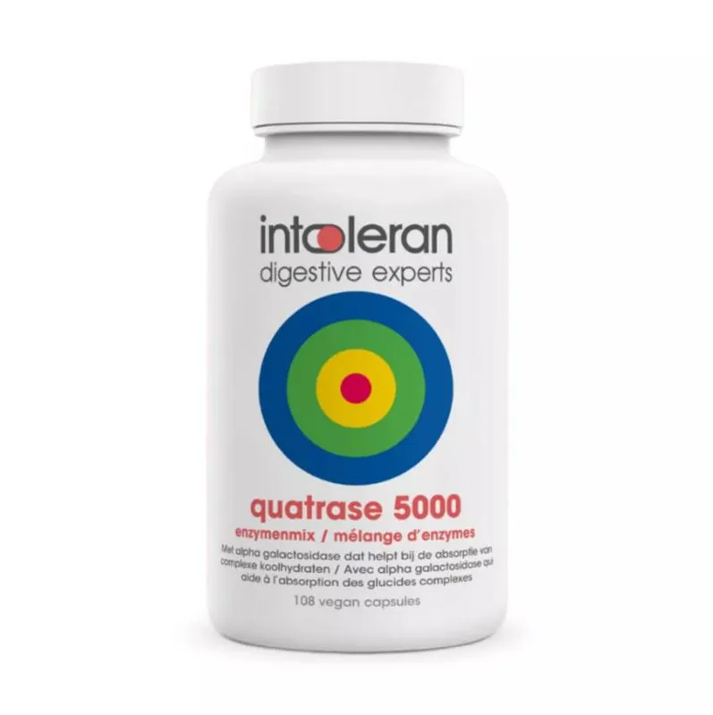 Intoleran Quatrase 5.000 (108 capsules)