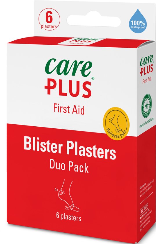 Care Plus Blarenpleisters Duopack (6 stuks)