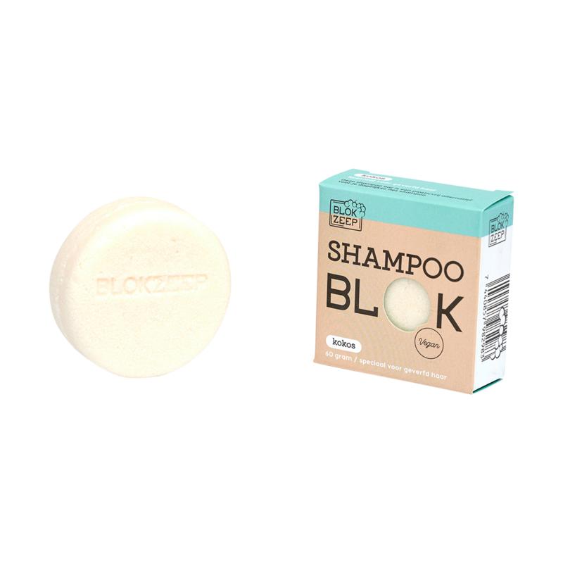 Blokzeep Shampoo bar kokos (60 gr)