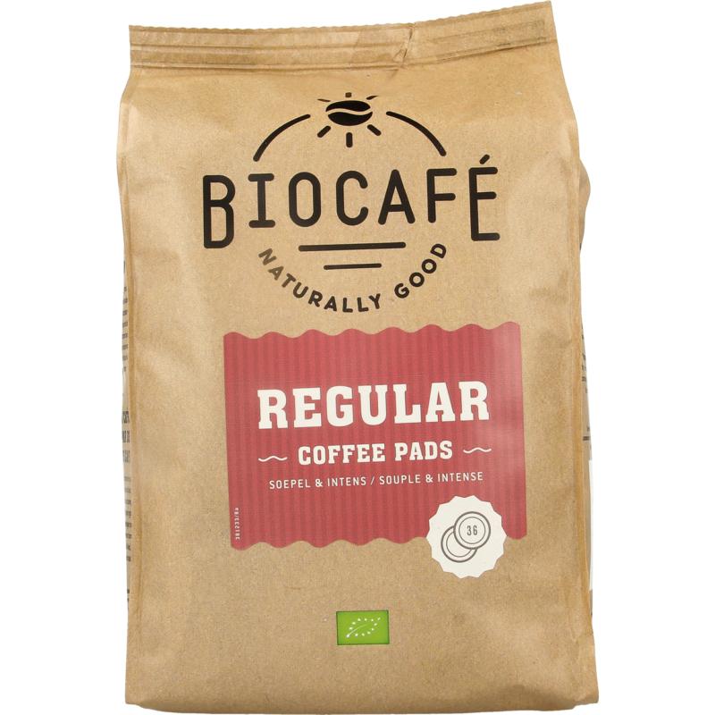 Biocafé Coffee pads regular bio (36 stuks)