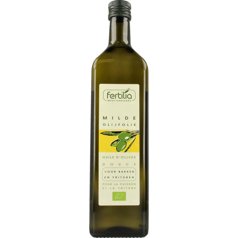 Fertilia Olijfolie Mild Voor Bakken En Braden Bio (1000 ml)
