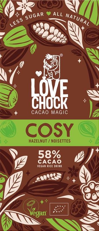 Lovechock Cosy hazelnut (70 gr)