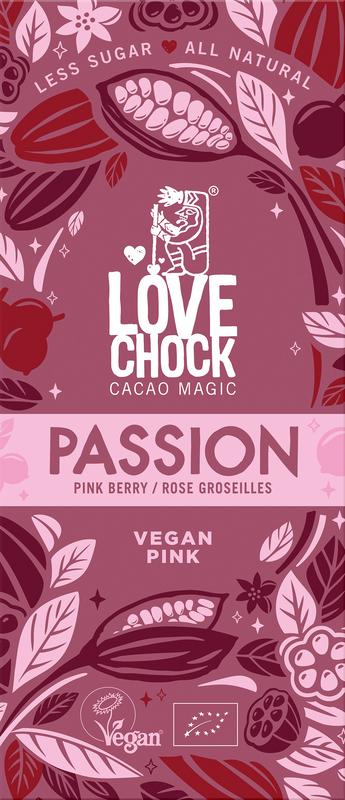 Lovechock Passion pink berry bio (70 gr)
