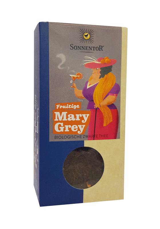 Sonnentor Fruitige Marygrey Thee Los (90 gr)