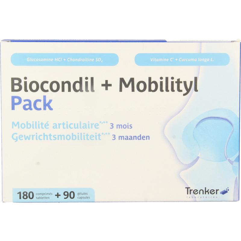 Trenker Duopack Biocondil 180 tabs + M obilityl 90 caps (1 set)