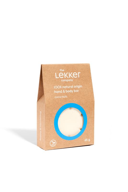 Lekker Raw Natuurlijke bodybar coco-nuts (65 gr)