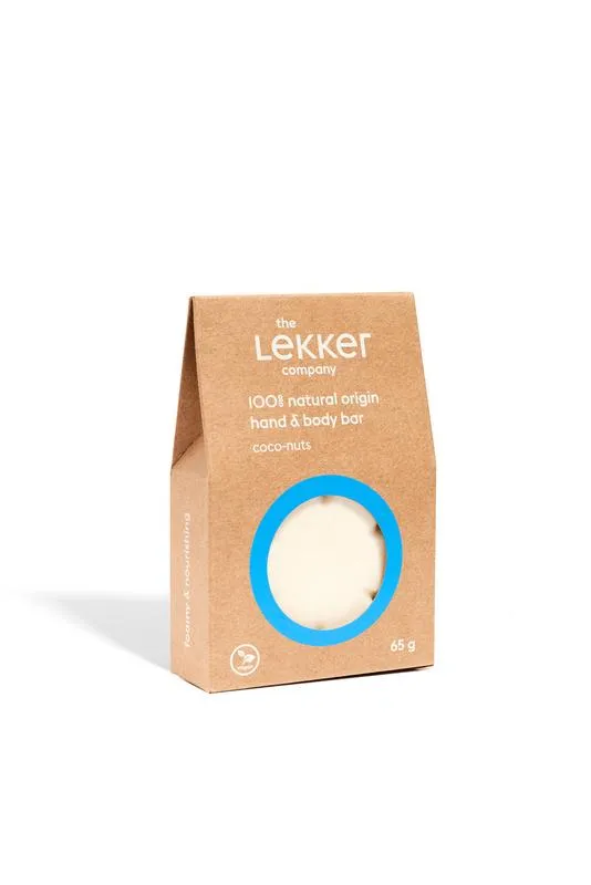 Lekker Raw Natuurlijke bodybar coco-nuts (65 gr)
