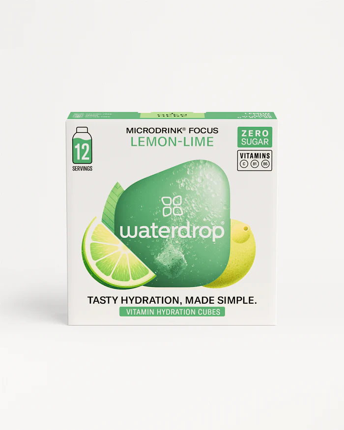 Waterdrop Microdrink Focus Bruistablet Lemon-Lime (12 stuks)