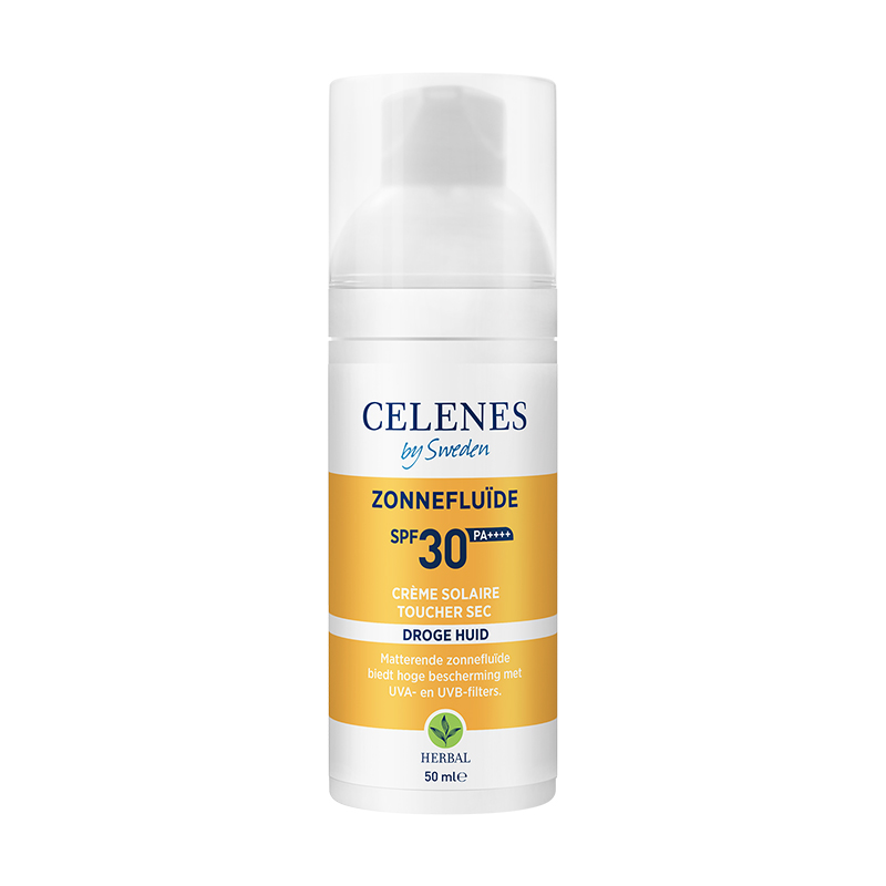 Celenes Herbal dry touch sunscreen fluid SPF30+ (50 ml)
