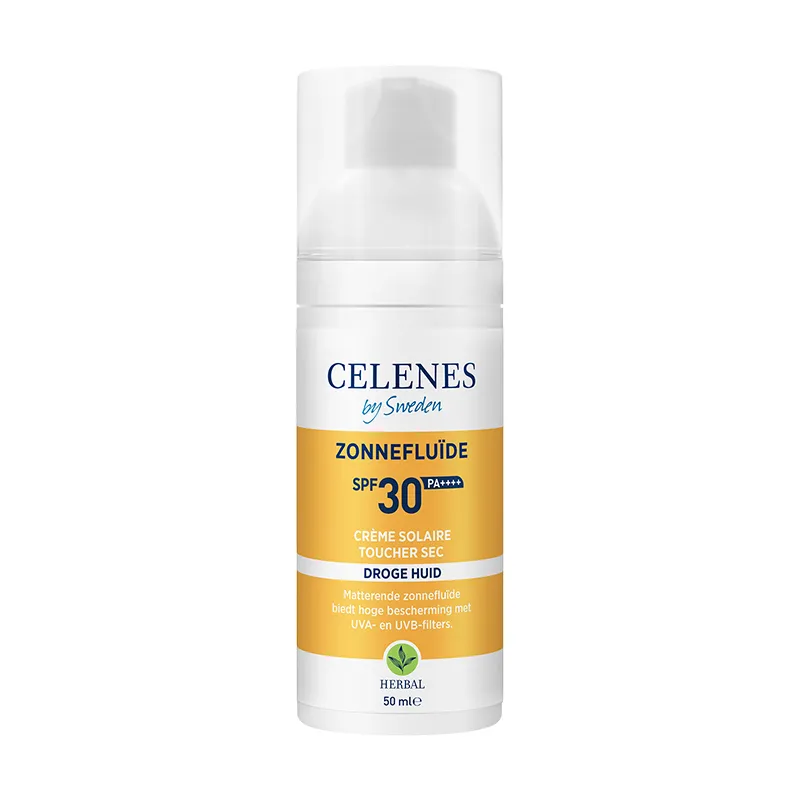 Celenes Herbal dry touch sunscreen fluid SPF30+ (50 ml)