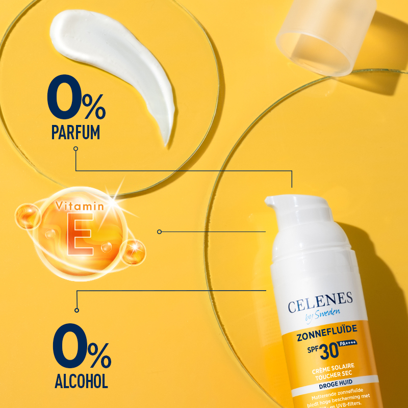 Celenes Herbal dry touch sunscreen fluid SPF30+ (50 ml) - image 2