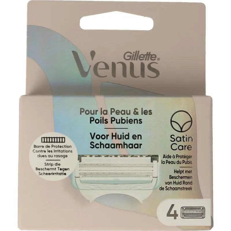 Gillette Venus satin mesjes (4 stuks)