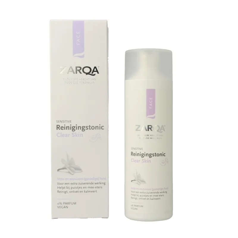 Zarqa Reinigingstonic clear skin (200 ml)