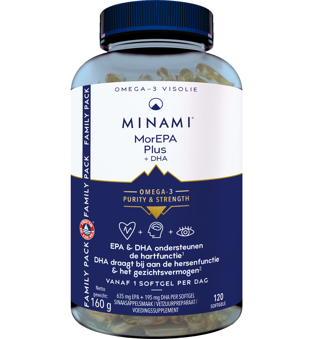 Minami Morepa Plus (120 softgels)