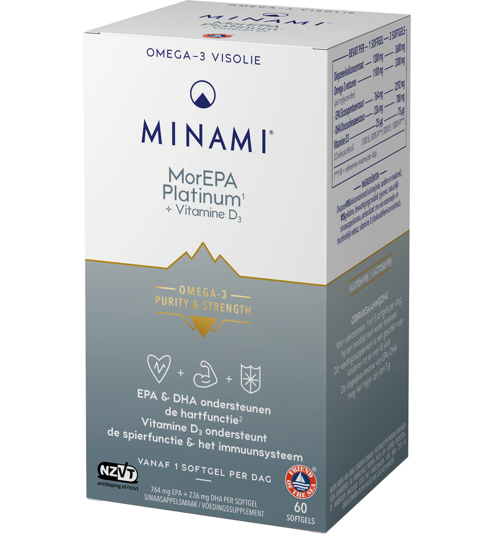 Minami Morepa Platinum + Vit.D3 (60 softgels) - image 2