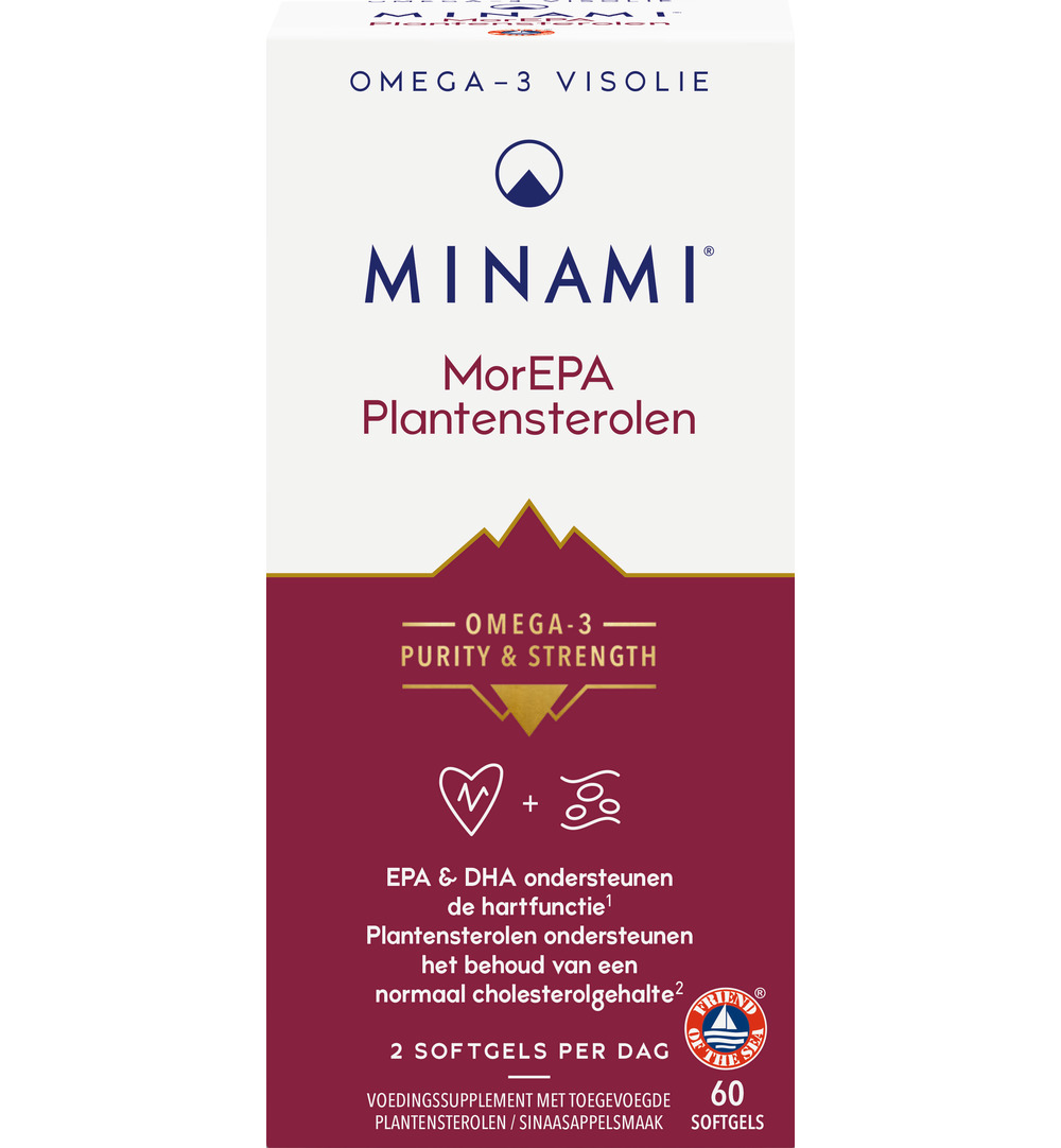 Minami Morepa Plantsterolen (60 softgels)