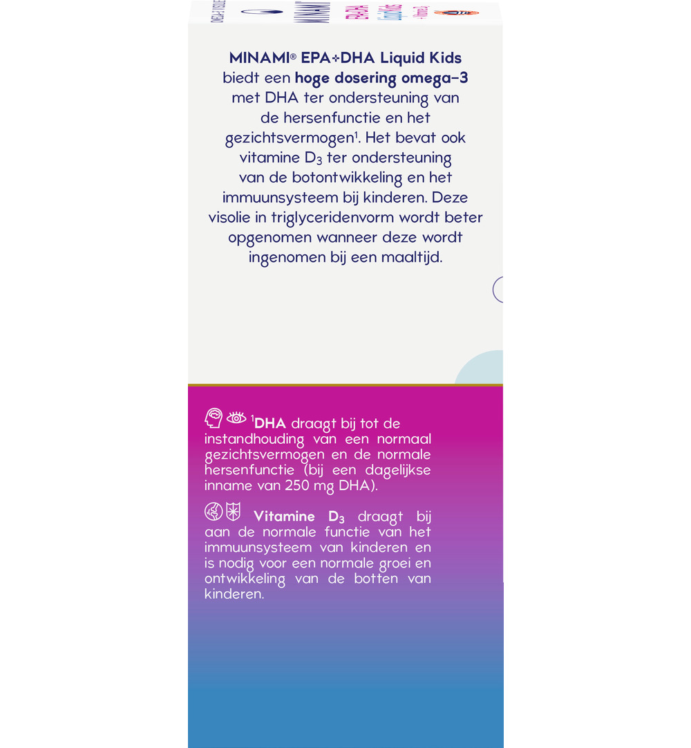 Minami Epa+Dha Liquid Kids + Vitamin D3 (100 ml) - image 4