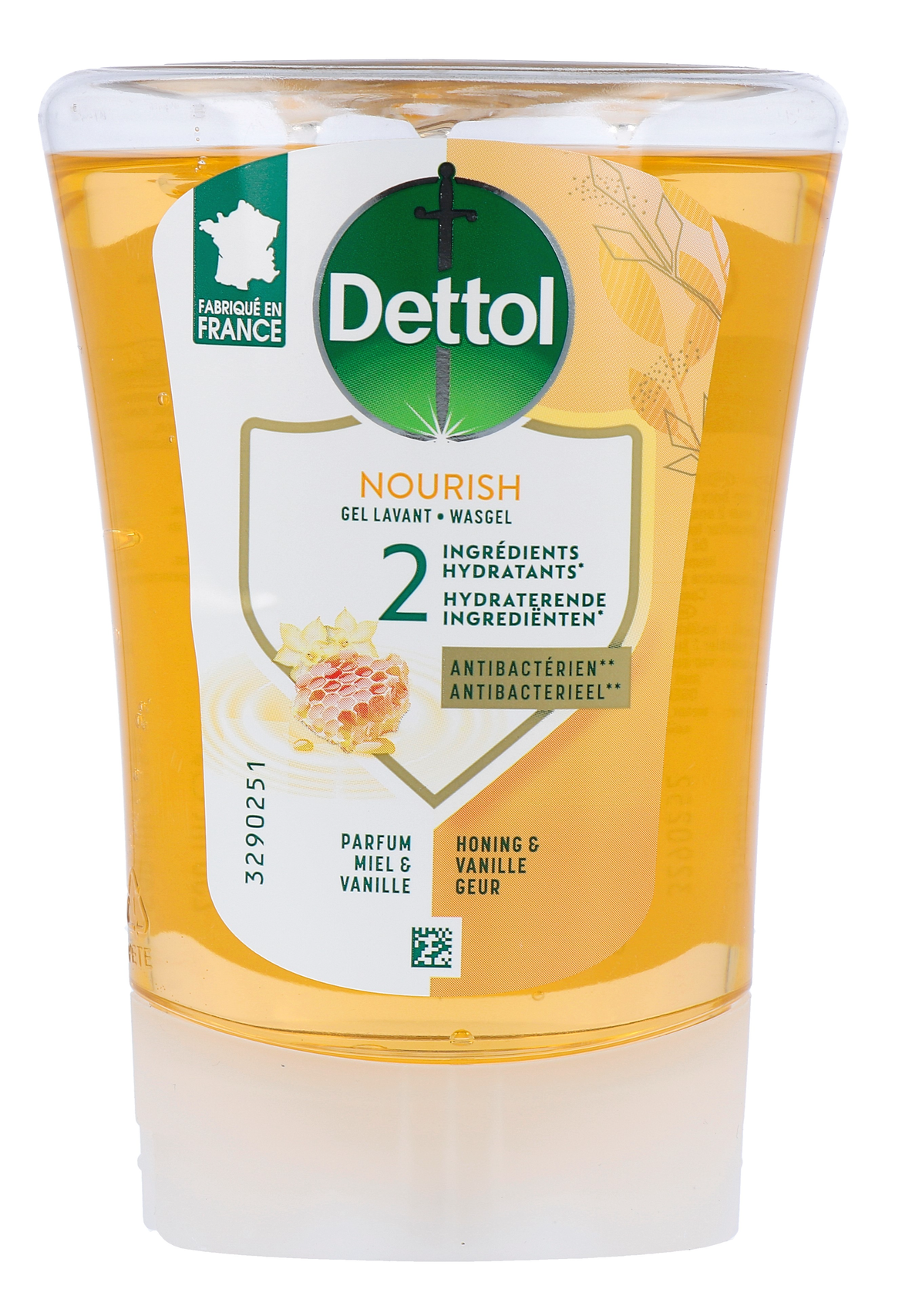Dettol No touch refill honey/shea but ter (250 ml)
