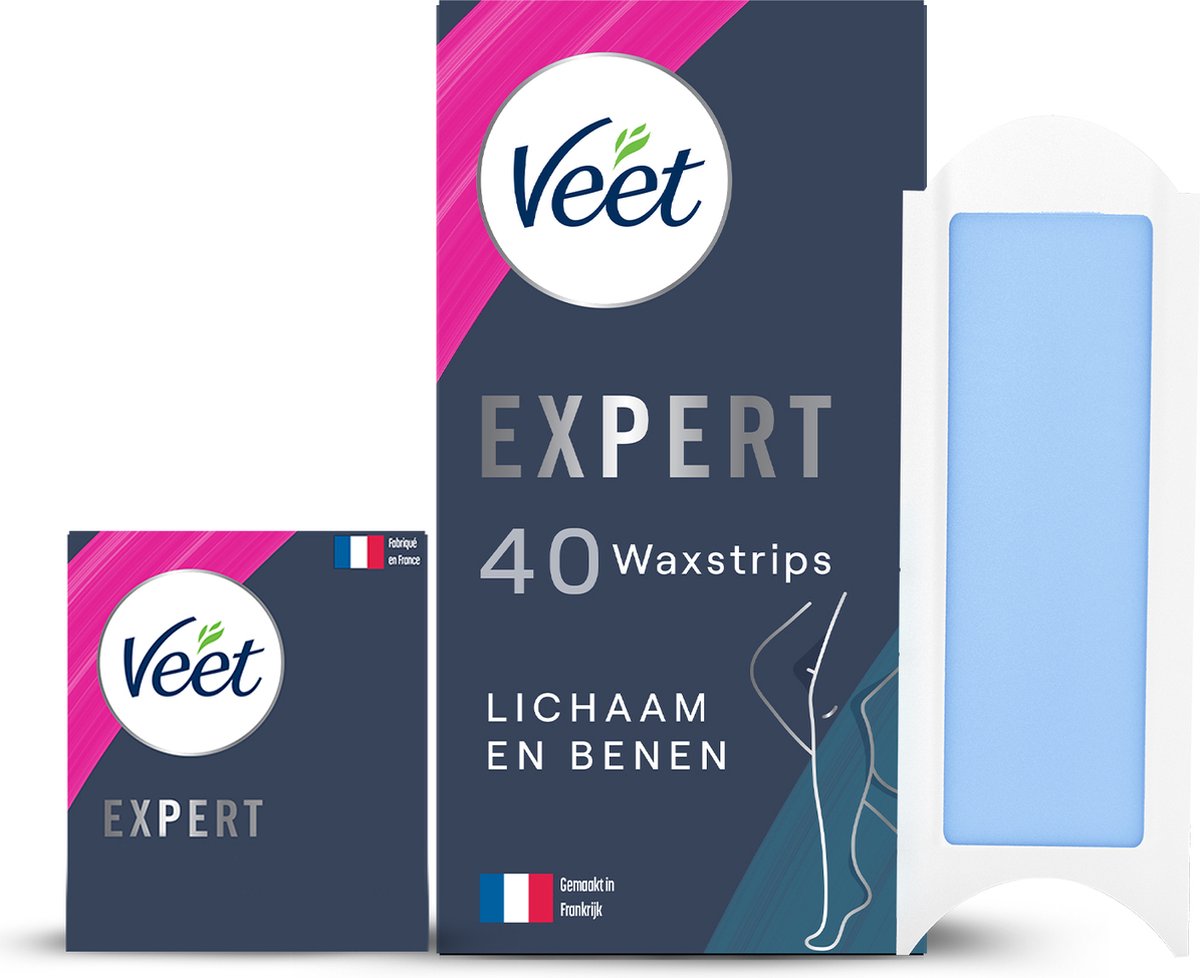Veet Expert koude waxstrips been sensitive (40 stuks)