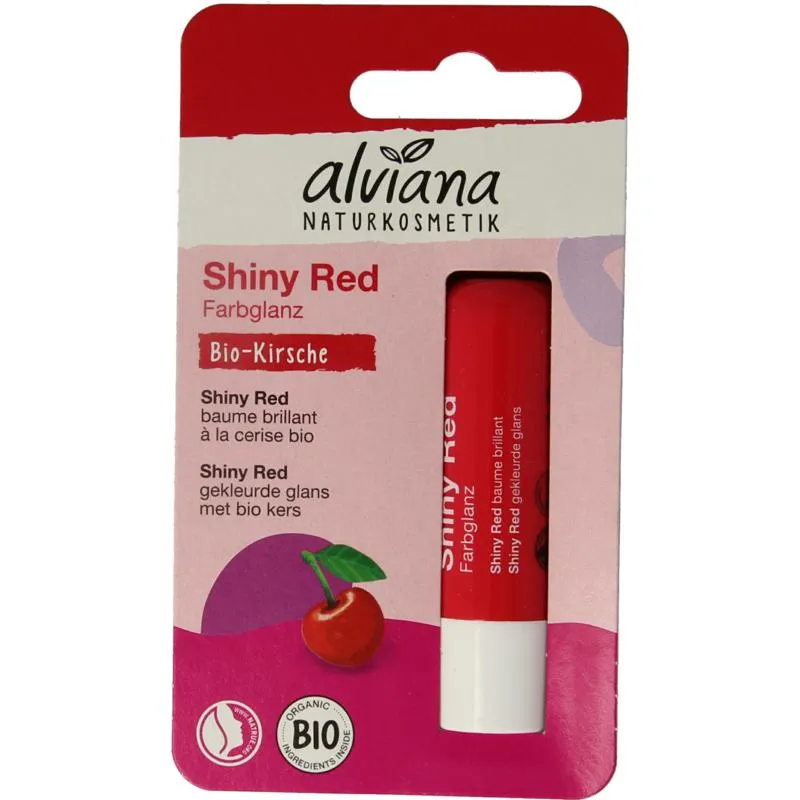 Alviana Lipverzorging shiny red (4,5 ml)