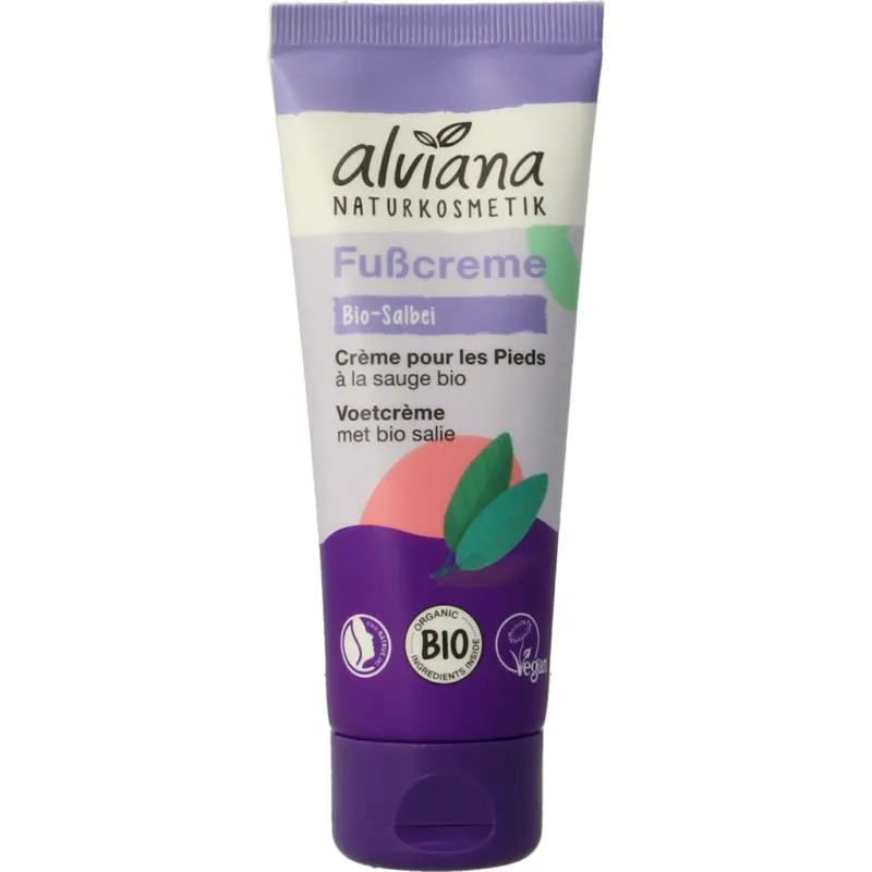 Alviana Voetcreme met salie (75 ml)