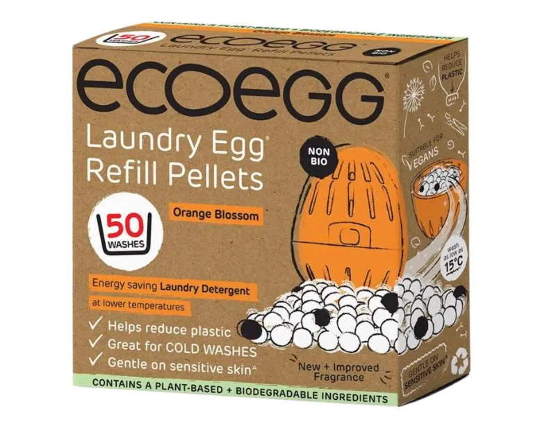 Ecoegg Laundry egg refill orange blos som (1 stuk)