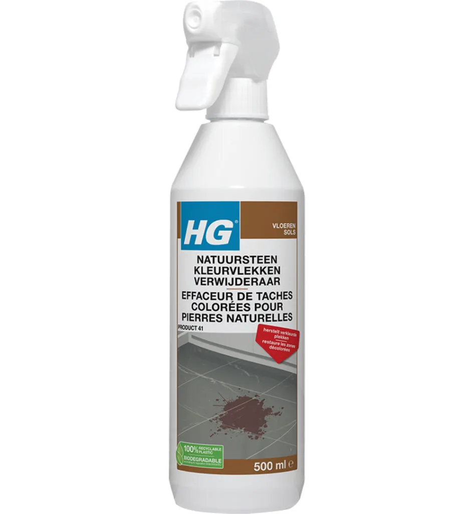 HG Natuursteen Kleurvlekkenverwijderaar (500 ml)