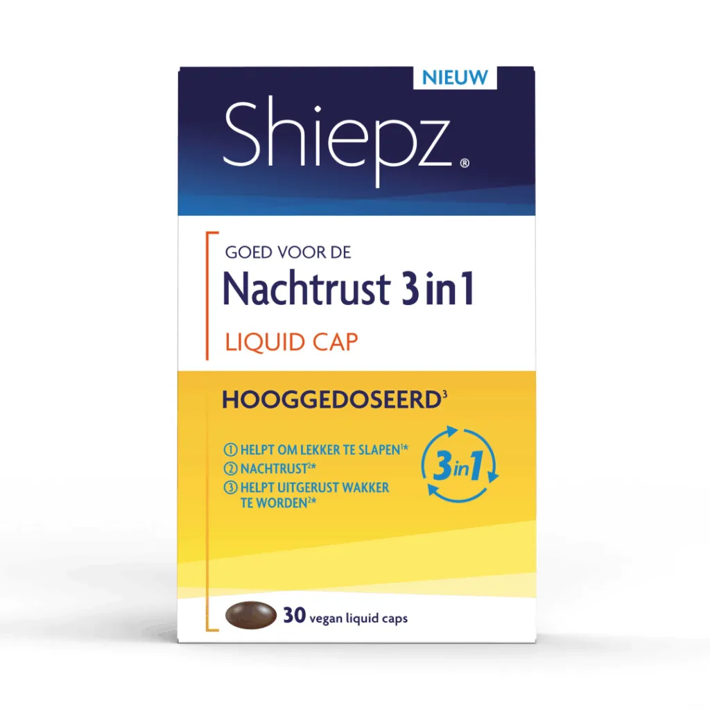 Shiepz Nachtrust 3In1 Hooggedoseerd (30 tabletten)