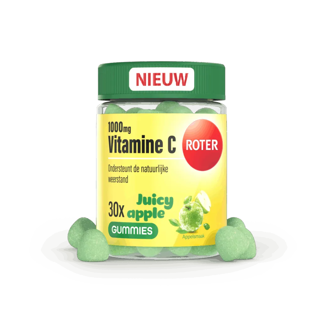 Roter Vitamine C 1000 mg Juicy Apple (30 gummies)